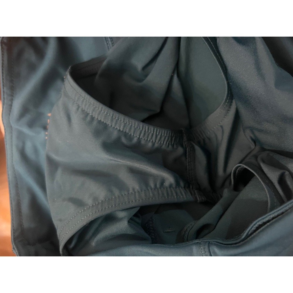 Athleta Mesh Racer Run Shorts Womens XS Teal Blue Athletic Lined Running Shorts - Picture 6 of 6